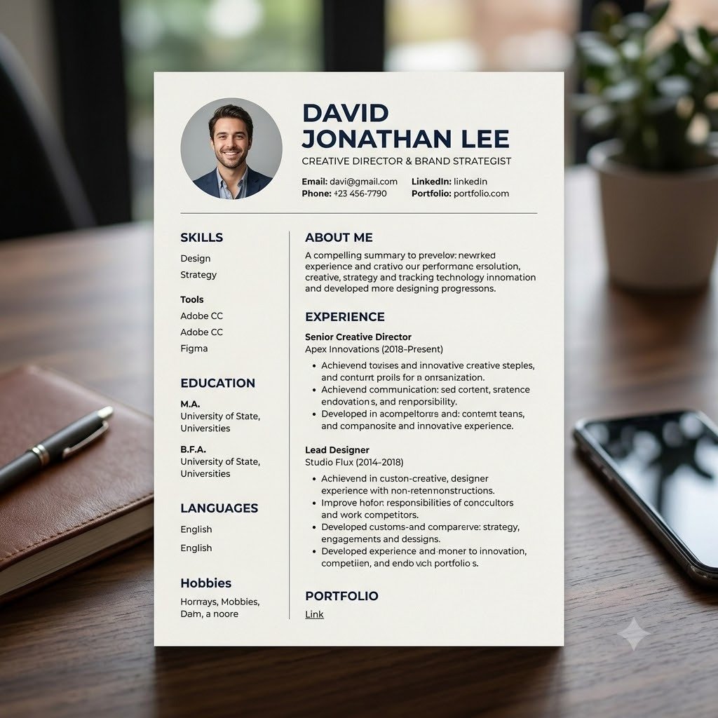 Resume / CV Templates design preview