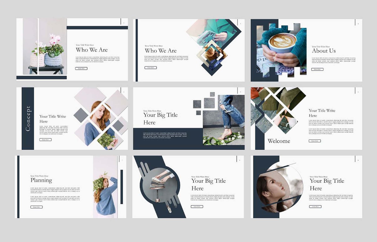 Presentation Templates design preview