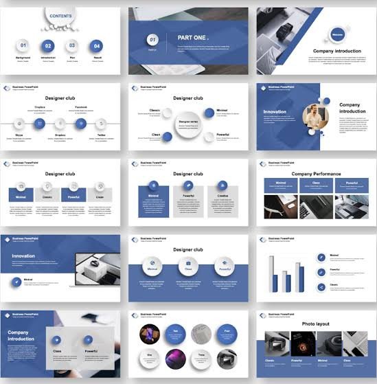 Corporate Business Presentation Deck Template – Editable PowerPoint & Canva Pitch Deck, Professional Company Profile Slides, Instant Download